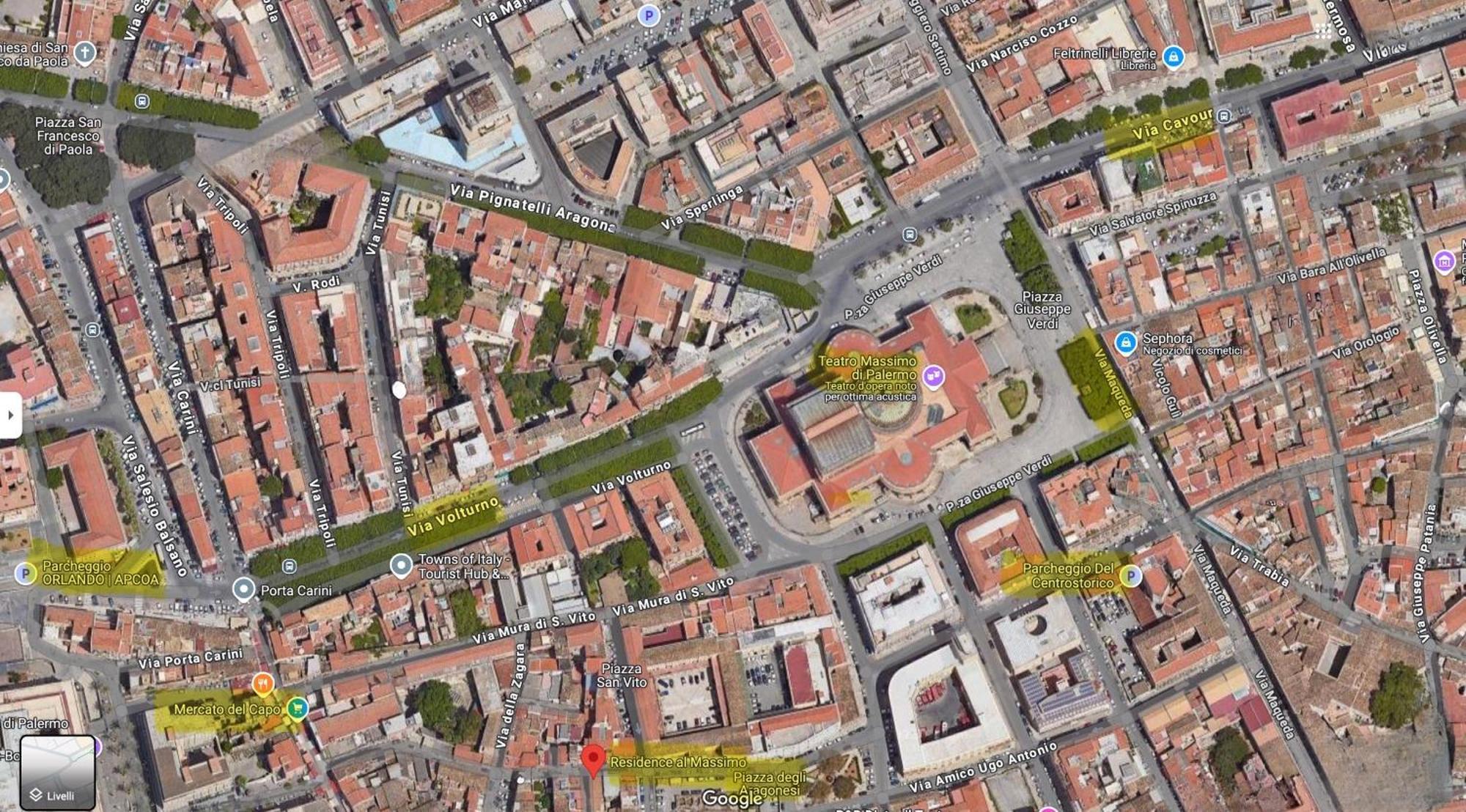 Appartamenti-Residence Al Massimo Palermo Kültér fotó